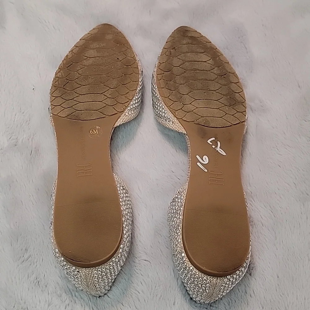 INC Rhinestone Flats - Picture 3 of 4